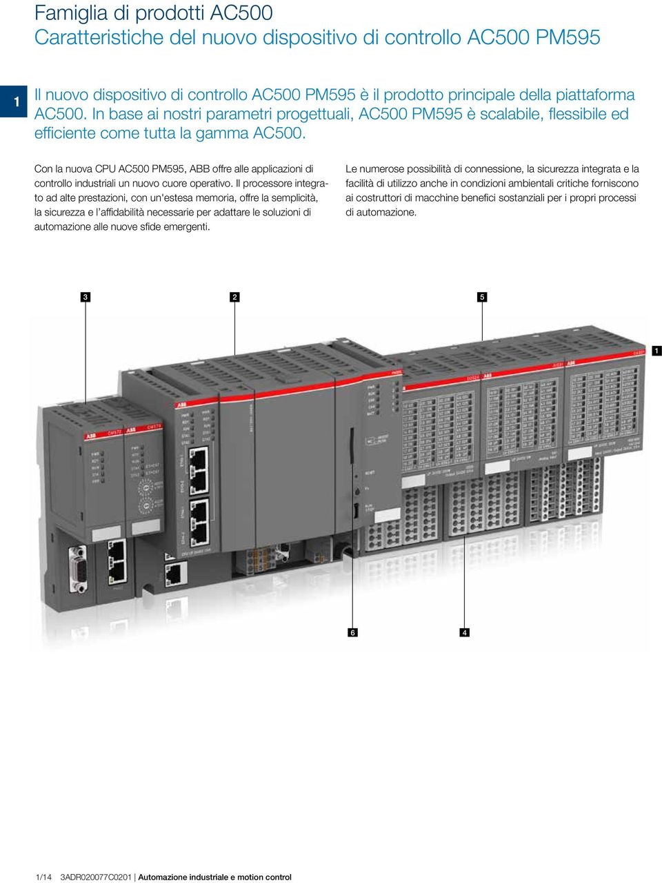 Con la nuova CPU AC500 PM595, ABB offre alle applicazioni di controllo industriali un nuovo cuore operativo.