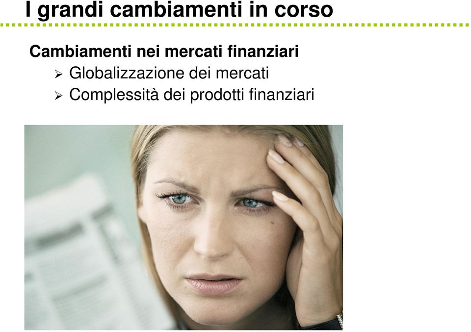 finanziari Globalizzazione dei