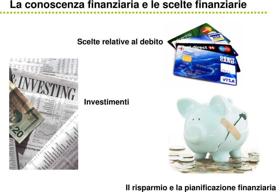 relative al debito Investimenti