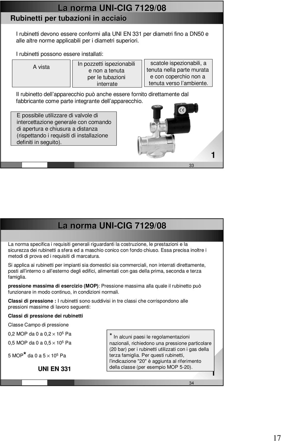 verso l ambiente. Il rubinetto dell apparecchio può anche essere fornito direttamente dal fabbricante come parte integrante dell apparecchio.