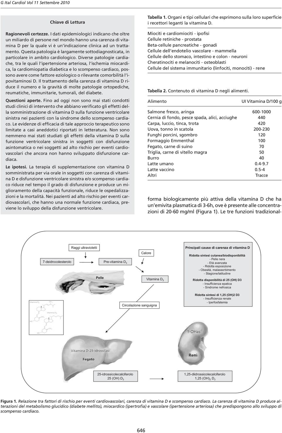 Questa patologia è largamente sottodiagnosticata, in particolare in ambito cardiologico.