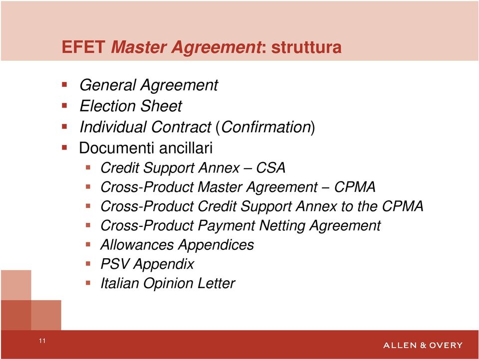 Master Agreement CPMA Cross-Product Credit Support Annex to the CPMA Cross-Product