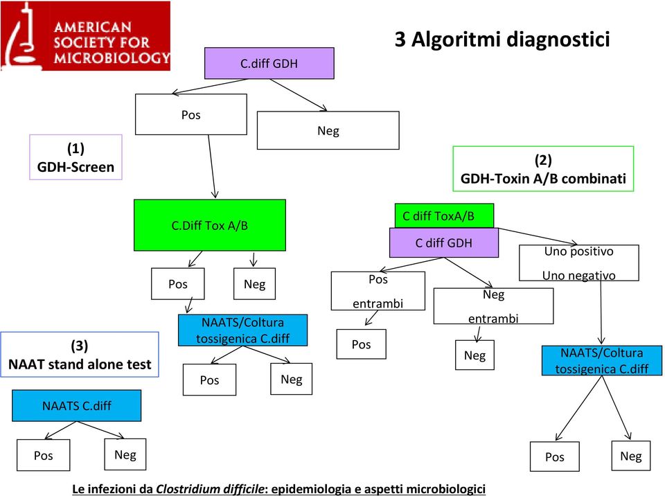 Diff Tox A/B C diff ToxA/B C diffgdh Uno positivo (3) NAAT stand alone test Pos