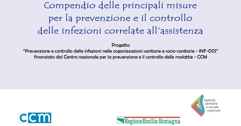 infezioni nelle organizzazioni sanitarie e socio-sanitarie - INF-OSS