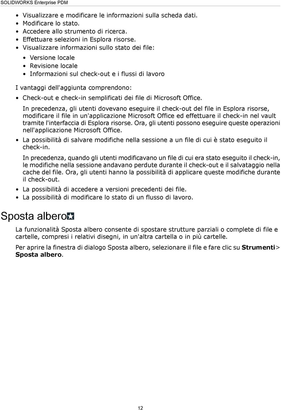 semplificati dei file di Microsoft Office.