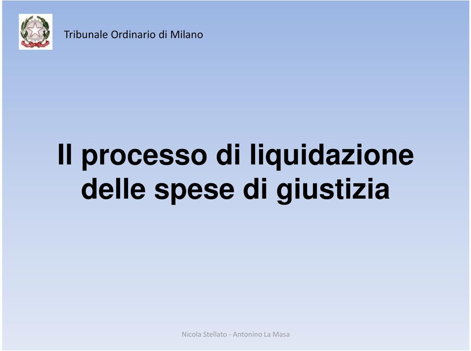 liquidazione