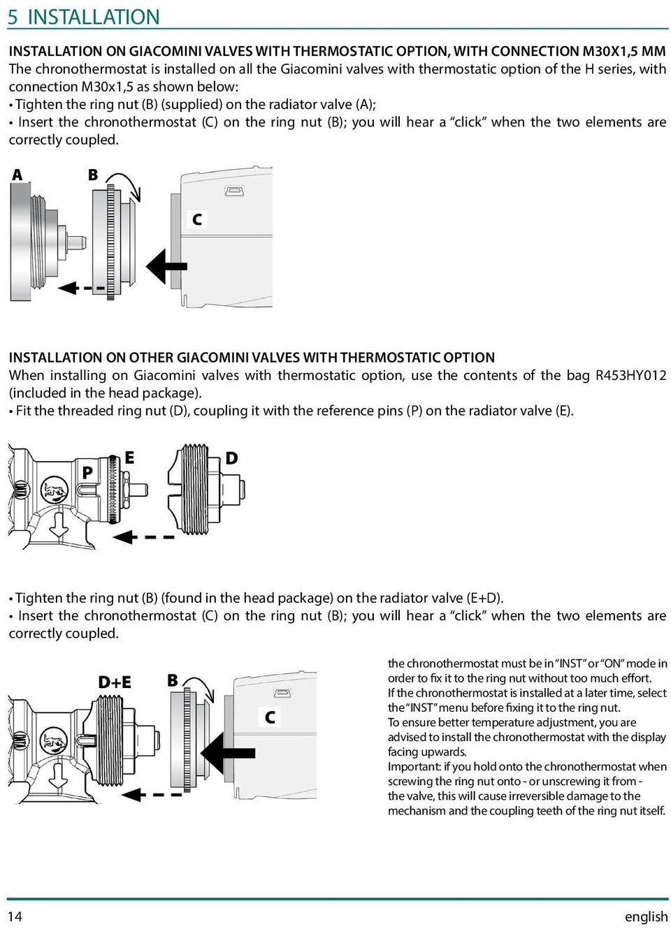 elements are correctly coupled.