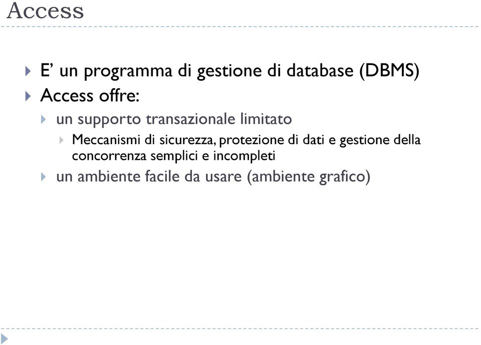 sicurezza, protezione di dati e gestione della concorrenza