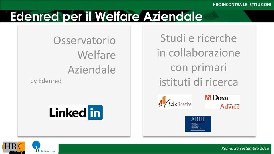 Edenred Studi e ricerche in