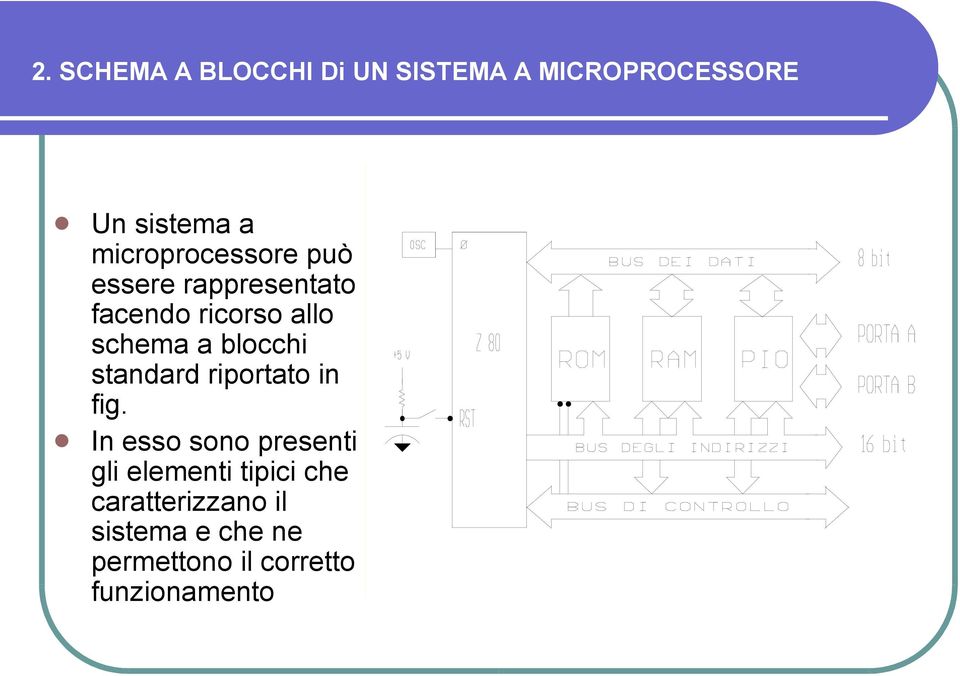 blocchi standard riportato in fig.