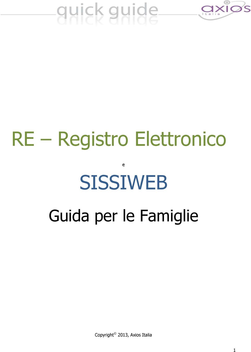 SISSIWEB Guida per le