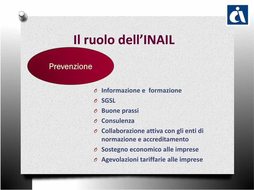 Collaborazione attiva con gli enti di normazione e