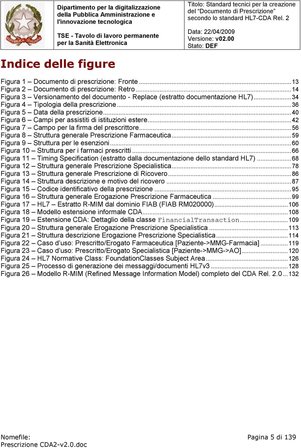 .. 56 Figura 8 Struttura generale Prescrizione Farmaceutica... 59 Figura 9 Struttura per le esenzioni... 60 Figura 10 Struttura per i farmaci prescritti.