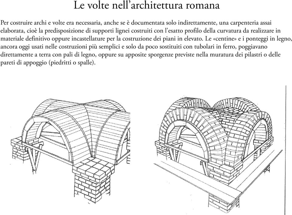 costruzione dei piani in elevato.