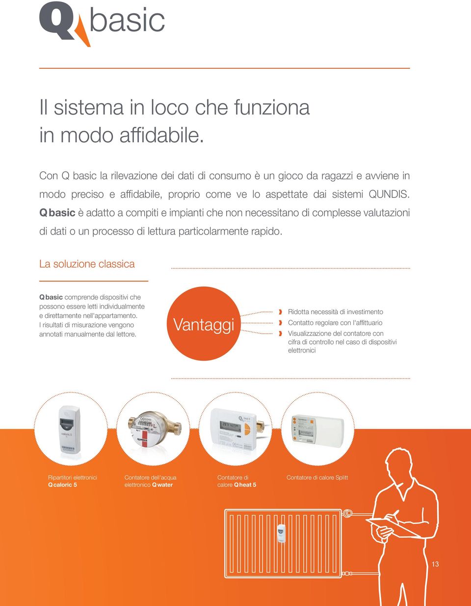 Q basic è adatto a compiti e impianti che non necessitano di complesse valutazioni di dati o un processo di lettura particolarmente rapido.