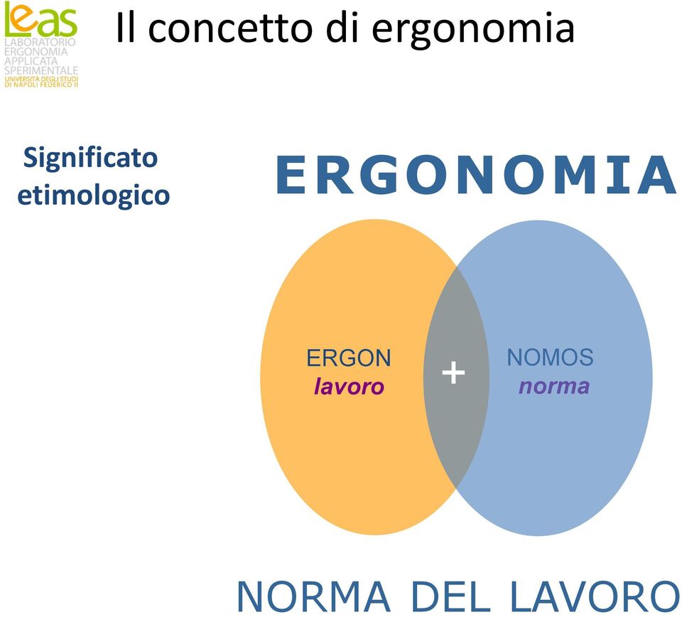 ERGONOMIA ERGON lavoro +