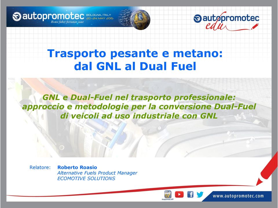 conversione Dual-Fuel di veicoli ad uso industriale con GNL