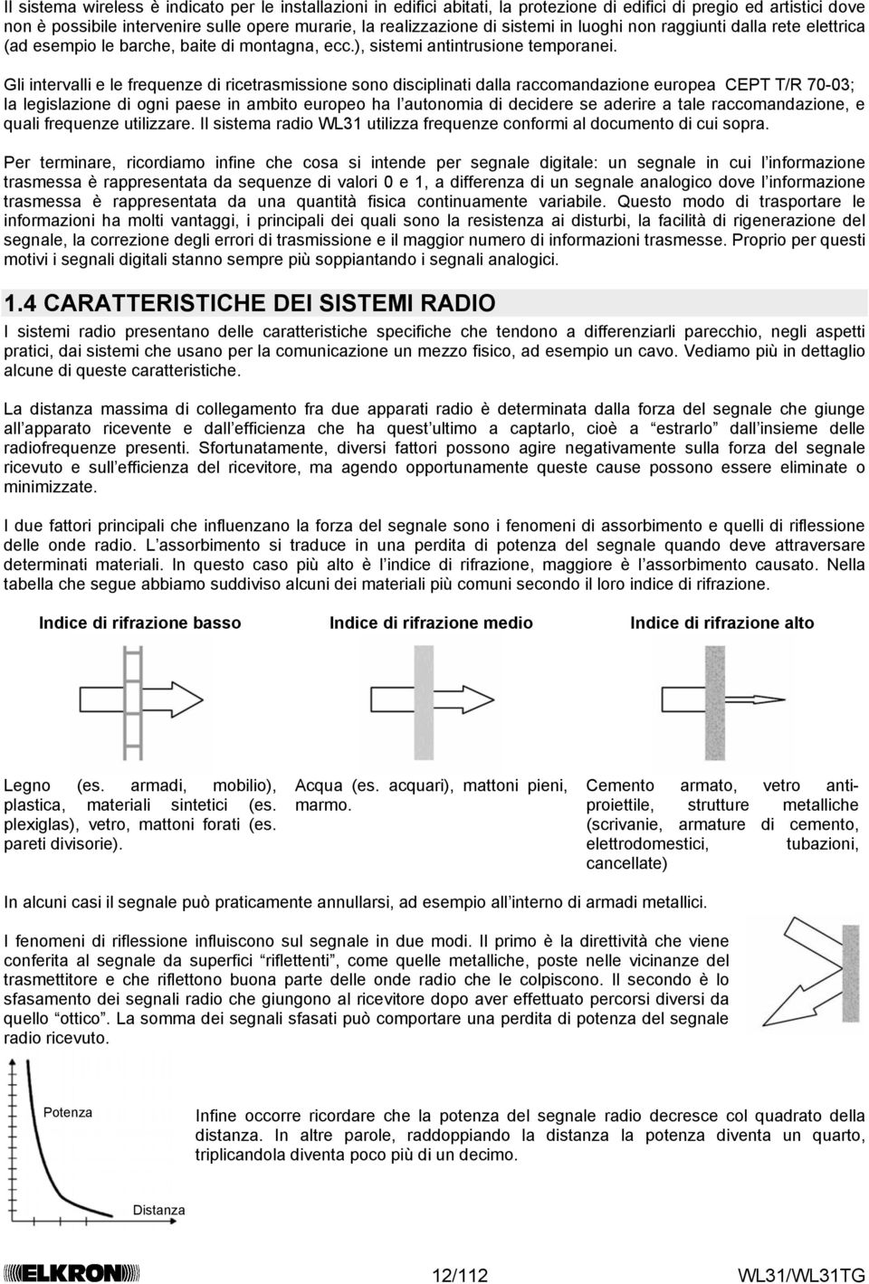 Gli intervalli e le frequenze di ricetrasmissione sono disciplinati dalla raccomandazione europea CEPT T/R 70-03; la legislazione di ogni paese in ambito europeo ha l autonomia di decidere se aderire