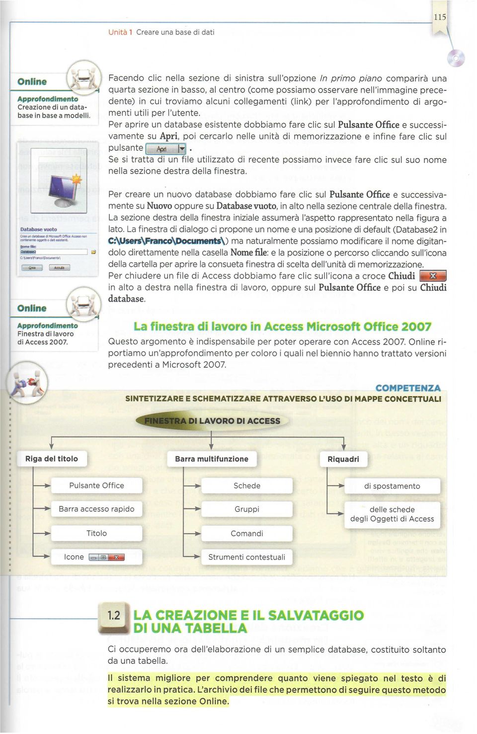 collegamenti (link) per l'approfondimento di argomenti utili per l'utente.