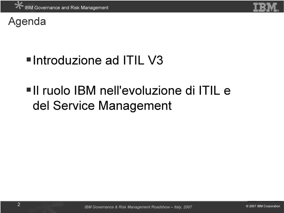 v3: una pietra miliare nell'evoluzione del Service IBM