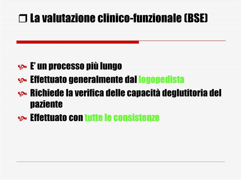 logopedista Richiede la verifica delle capacità