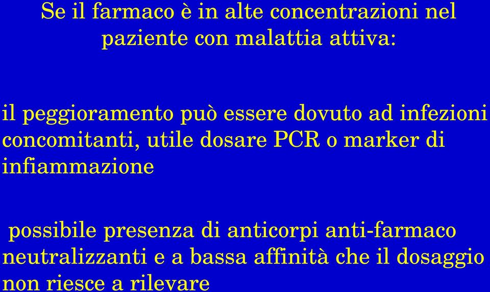 dosare PCR o marker di infiammazione possibile presenza di anticorpi