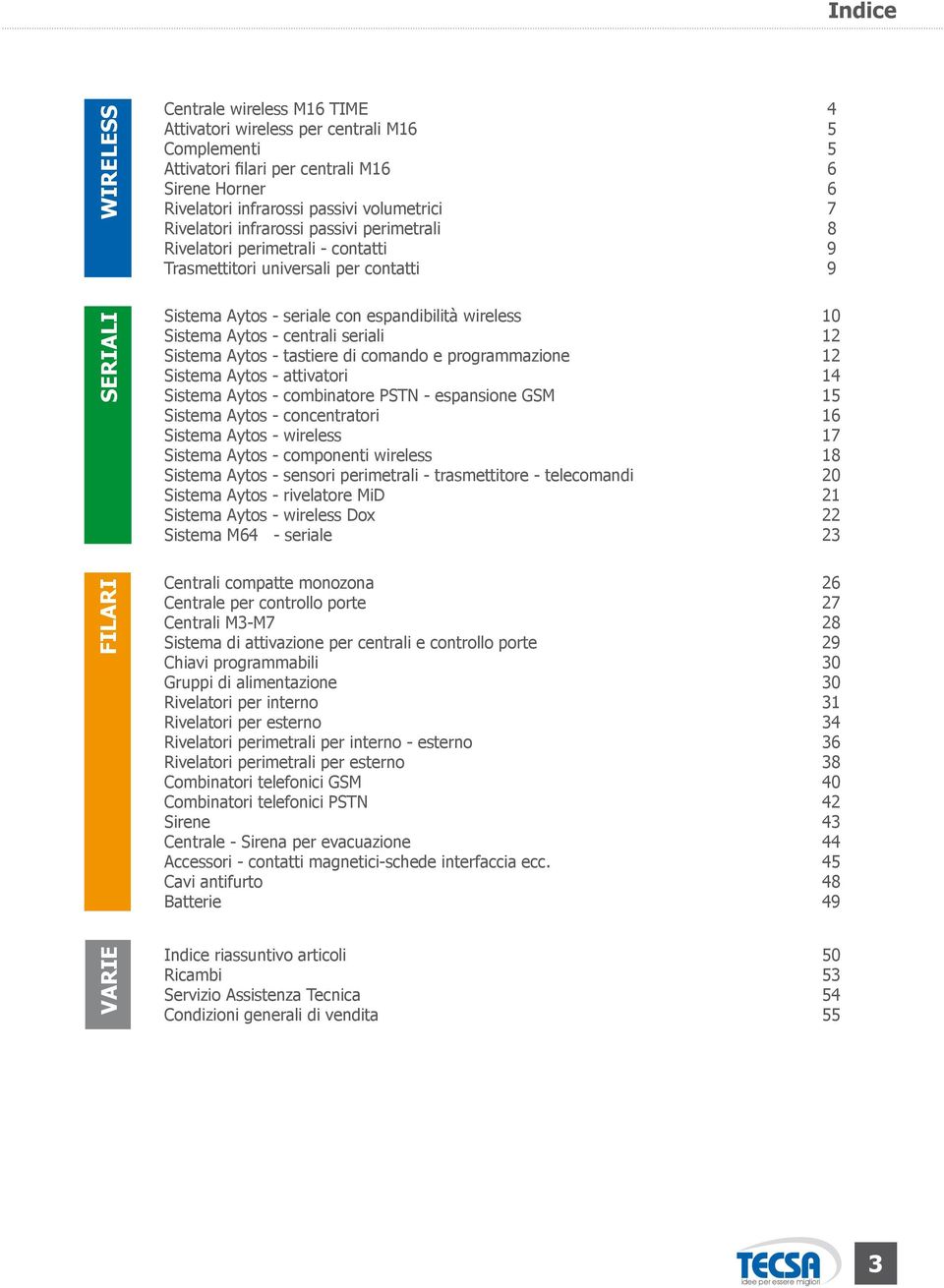 Aytos - centrali seriali 12 Sistema Aytos - tastiere di comando e programmazione 12 Sistema Aytos - attivatori 14 Sistema Aytos - combinatore PSTN - espansione GSM 15 Sistema Aytos - concentratori 16