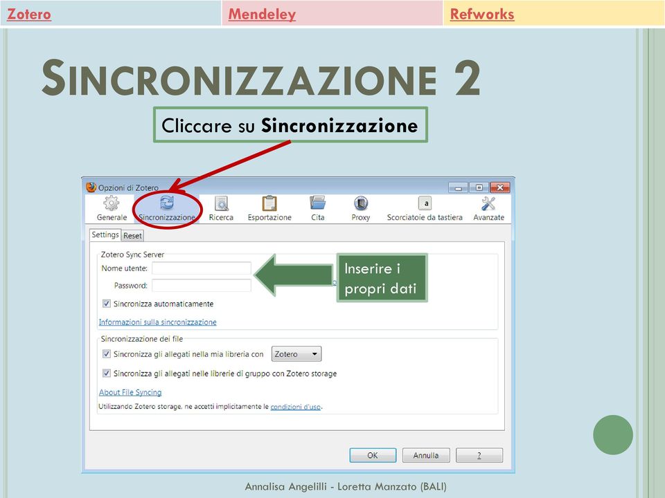 Sincronizzazione