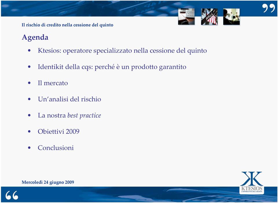 perchéèun prodotto garantito Il mercato Un