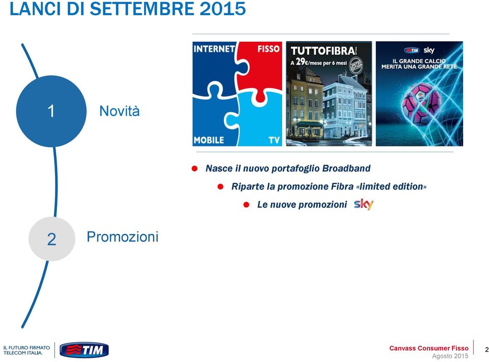 la promozione Fibra «limited edition» Le