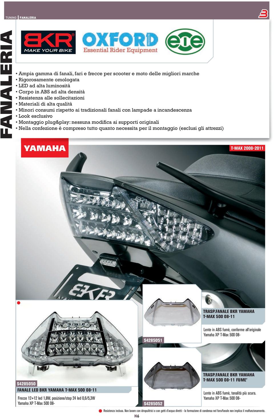 confezione è compreso tutto quanto necessita per il montaggio (esclusi gli attrezzi) YAMAHA T-MAX 2008-2011 TRASP.