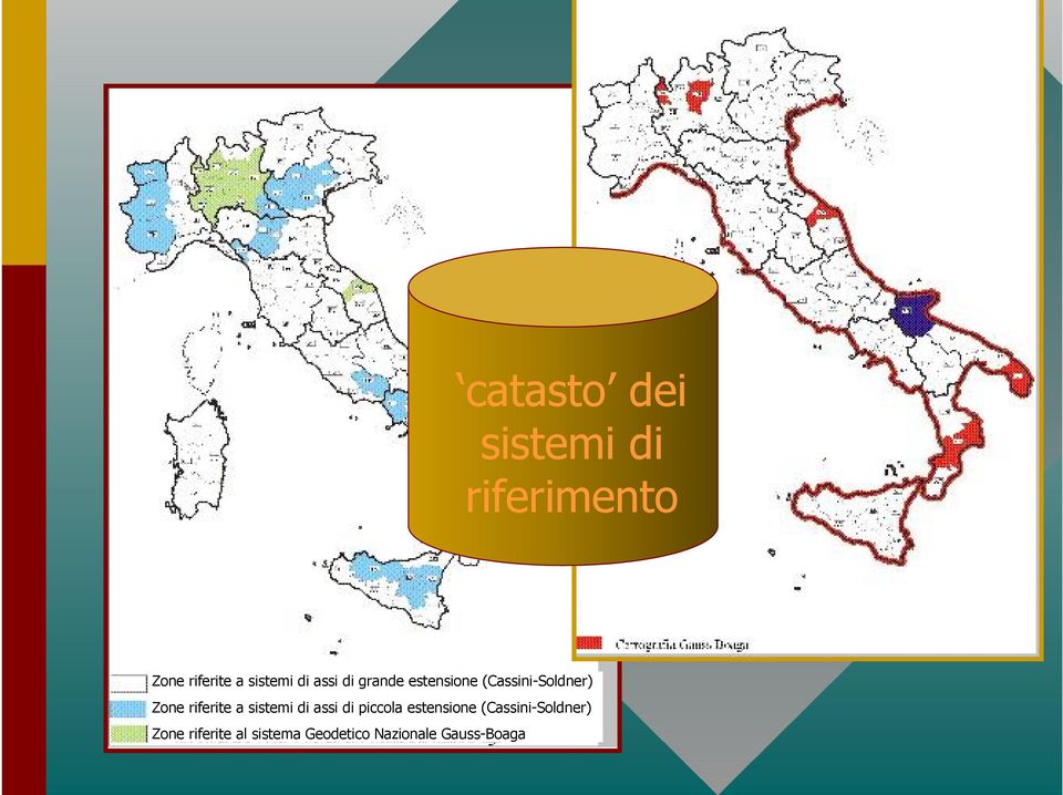 riferite a sistemi di assi di piccola estensione