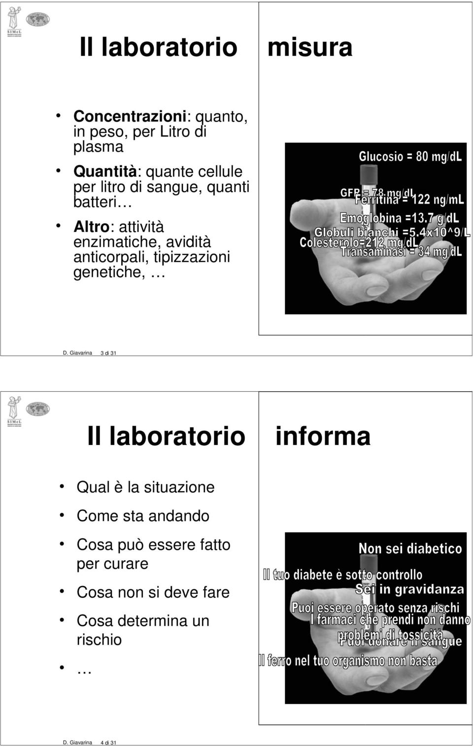 tipizzazioni genetiche, D.