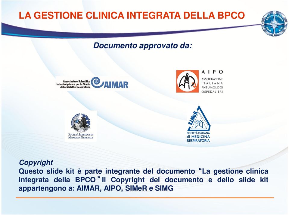 documento La gestione clinica integrata della BPCO Il