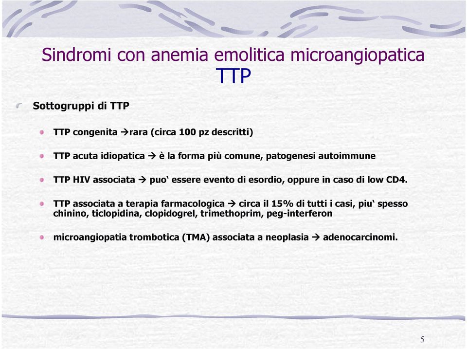 in caso di low CD4.