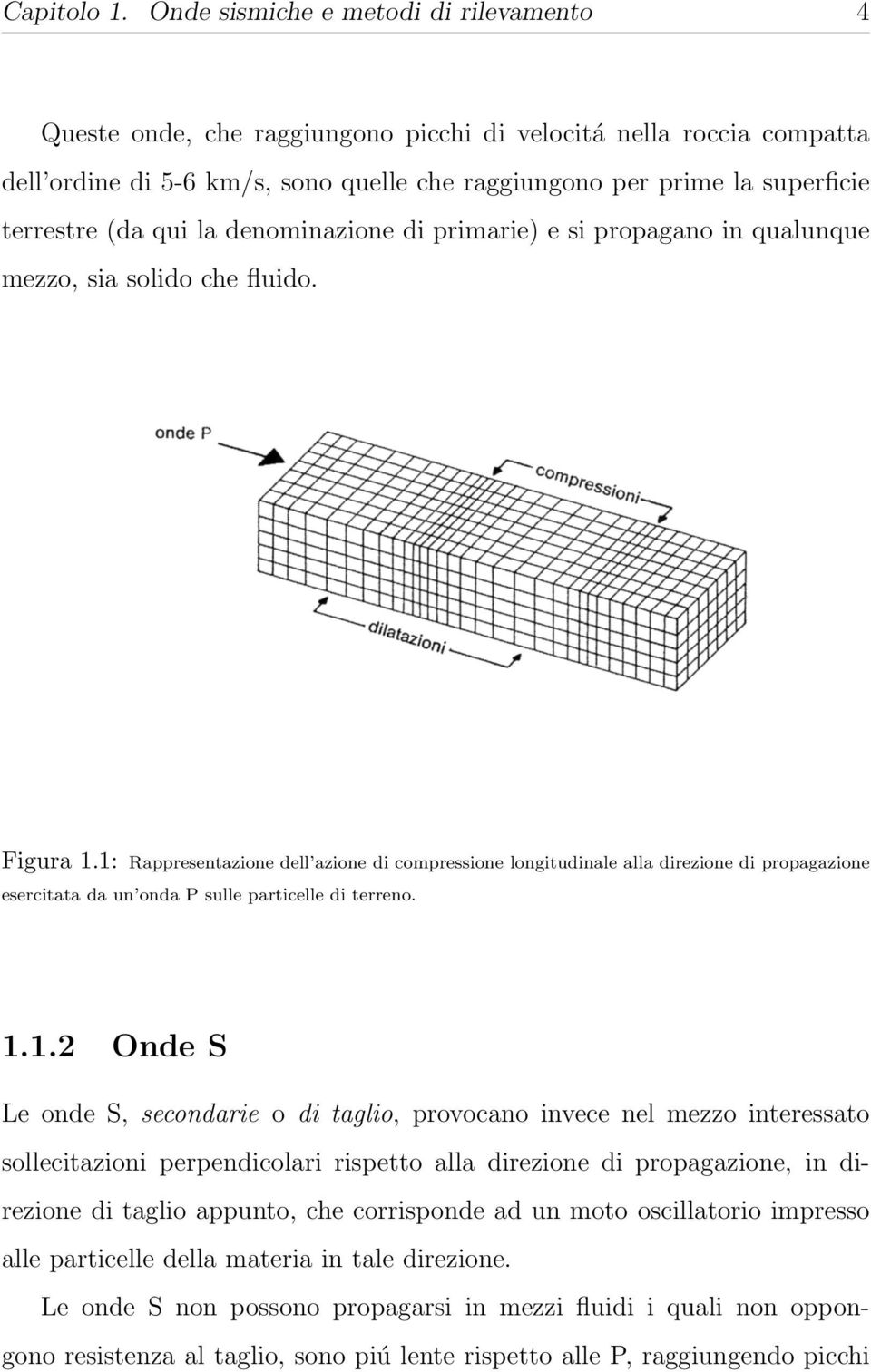 (da qui la denominazione di primarie) e si propagano in qualunque mezzo, sia solido che fluido. Figura 1.