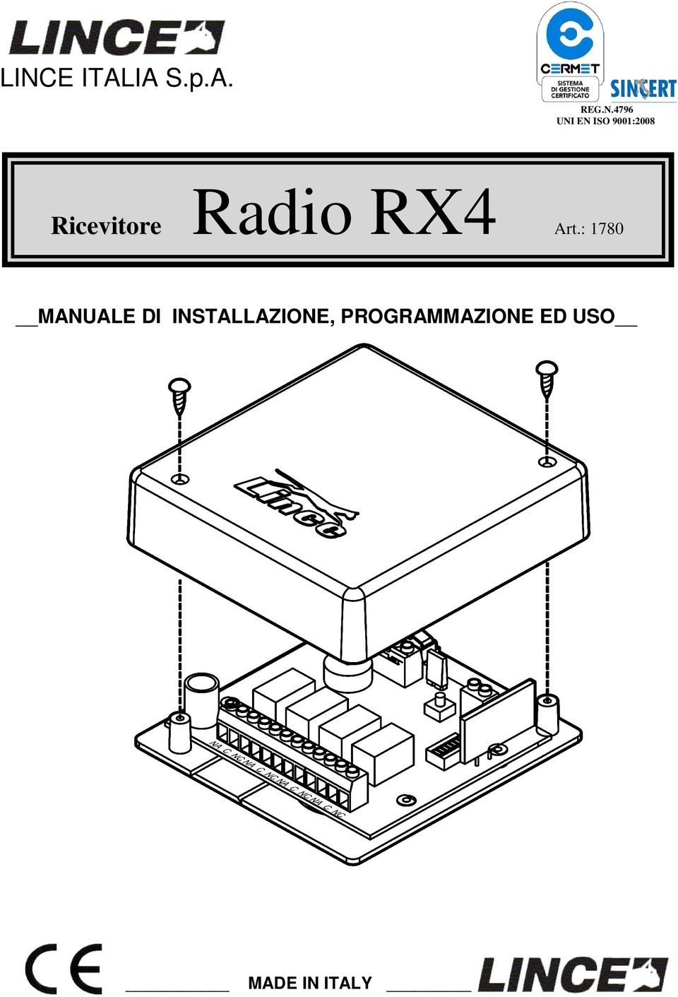 Ricevitore Art.