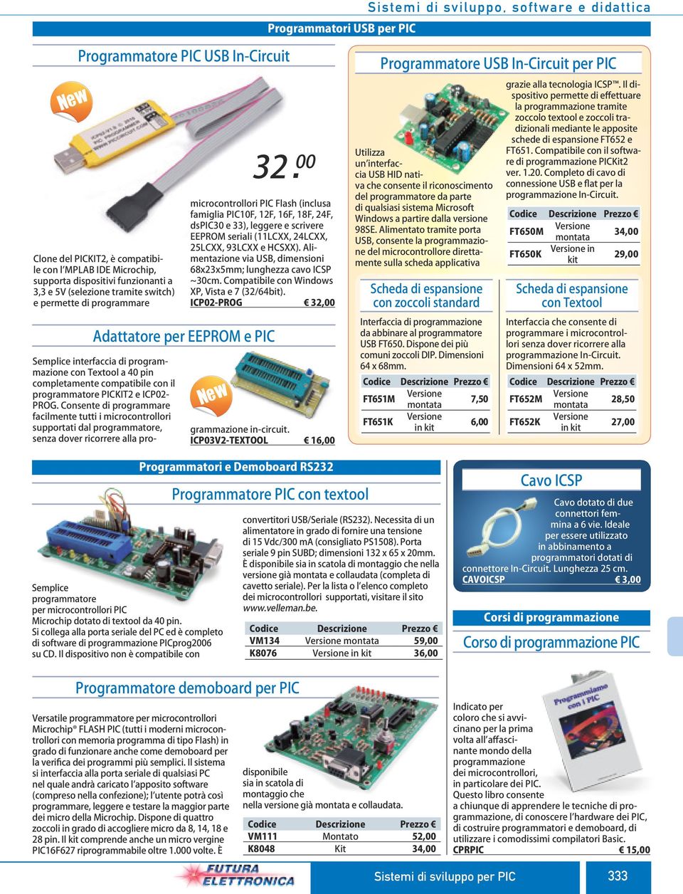 PICKIT2 e ICP02- PROG.