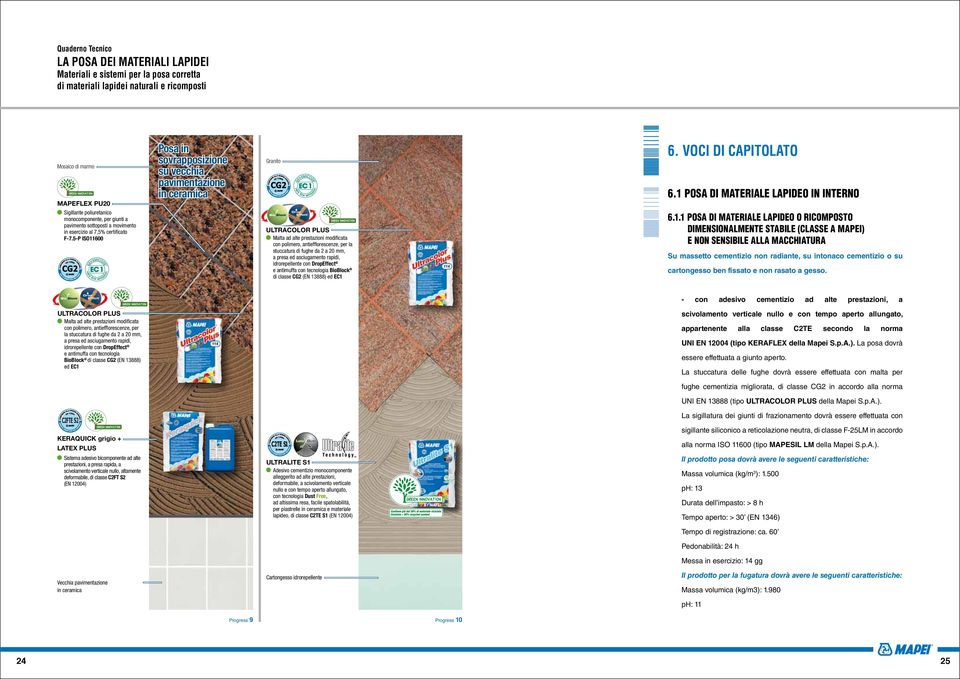 5-P ISO11600 ULTRACOLOR PLUS Malta ad alte prestazioni modificata con polimero, antiefflorescenze, per la stuccatura di fughe da 2 a 20 mm, a presa ed asciugamento rapidi, idrorepellente con