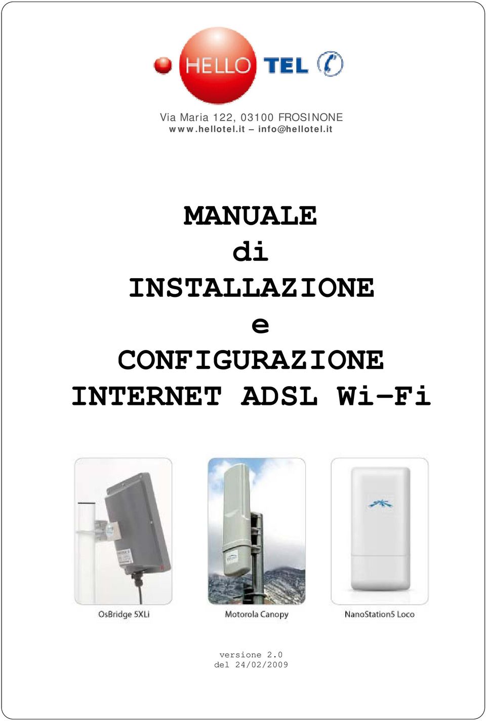 it MANUALE di INSTALLAZIONE e