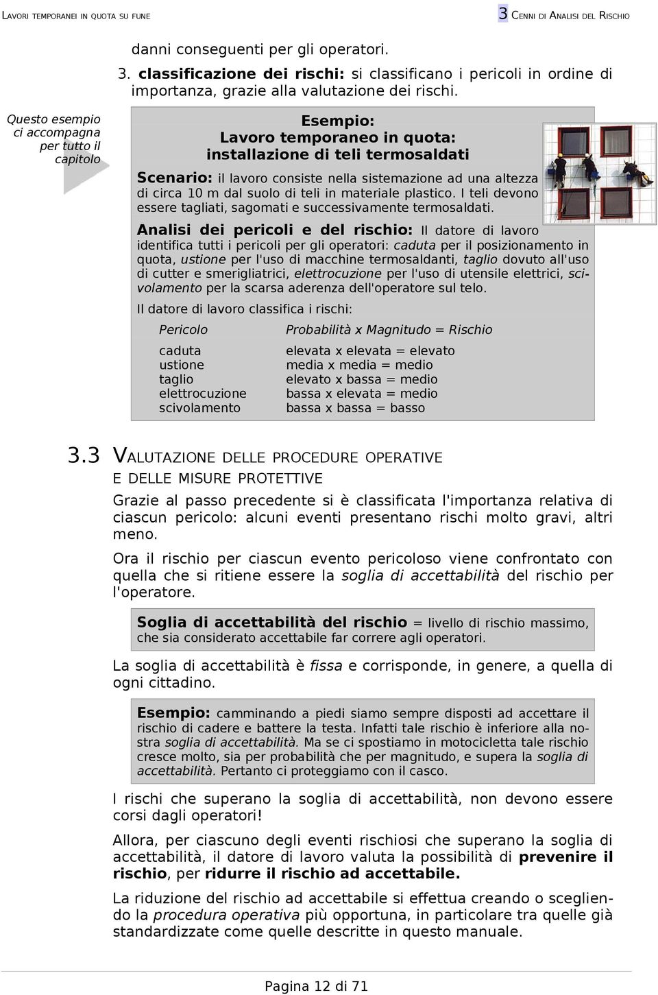 dal suolo di teli in materiale plastico. I teli devono essere tagliati, sagomati e successivamente termosaldati.