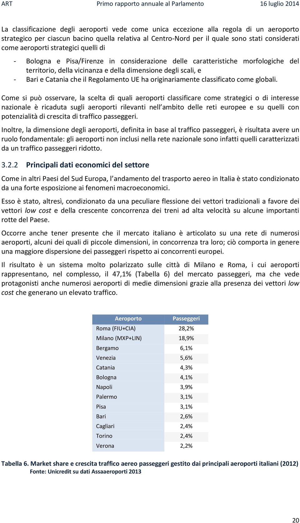 Regolamento UE ha originariamente classificato come globali.