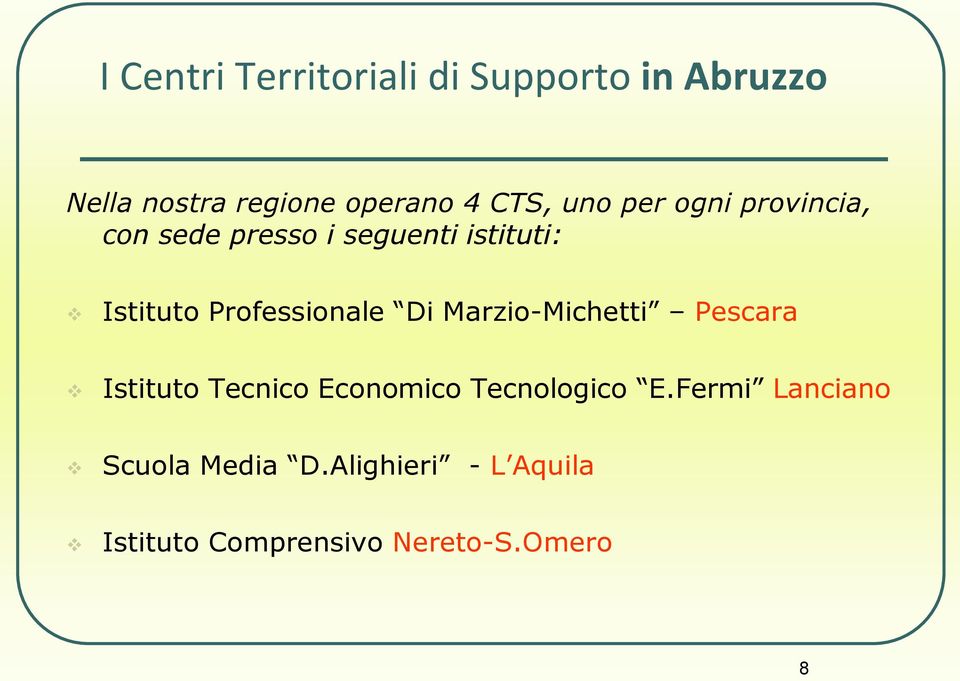 Professionale Di Marzio-Michetti Pescara Istituto Tecnico Economico Tecnologico