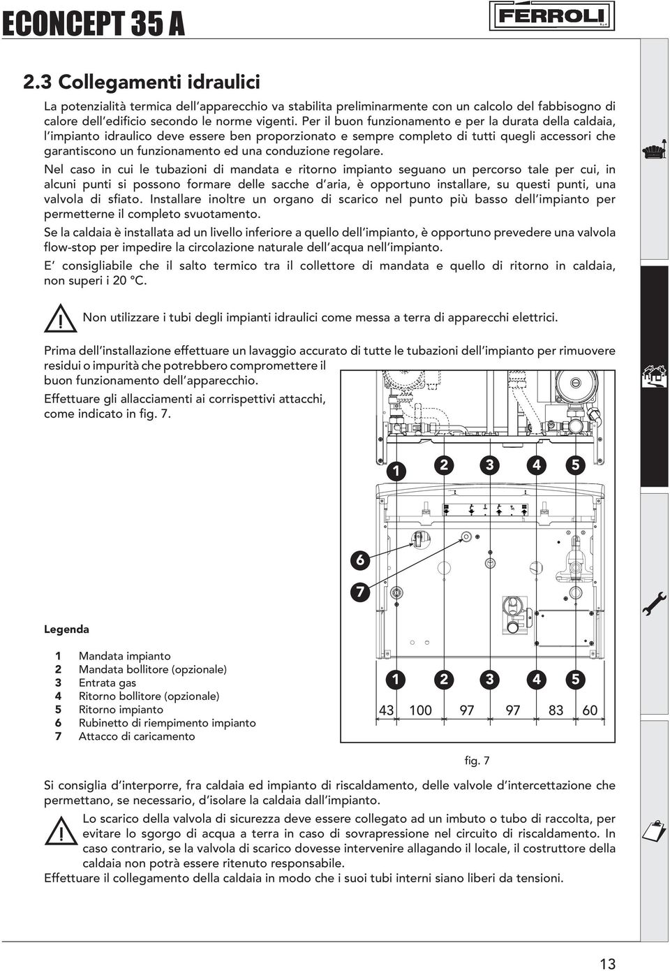 conduzione regolare.