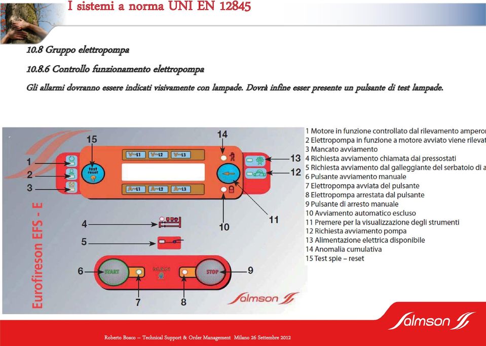 dovranno essere indicati visivamente con