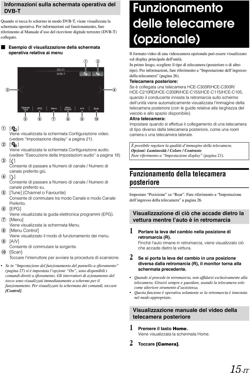 Esempio di visualizzazione della schermata operativa relativa ai menu [ ] Viene visualizzata la schermata Configurazione video.