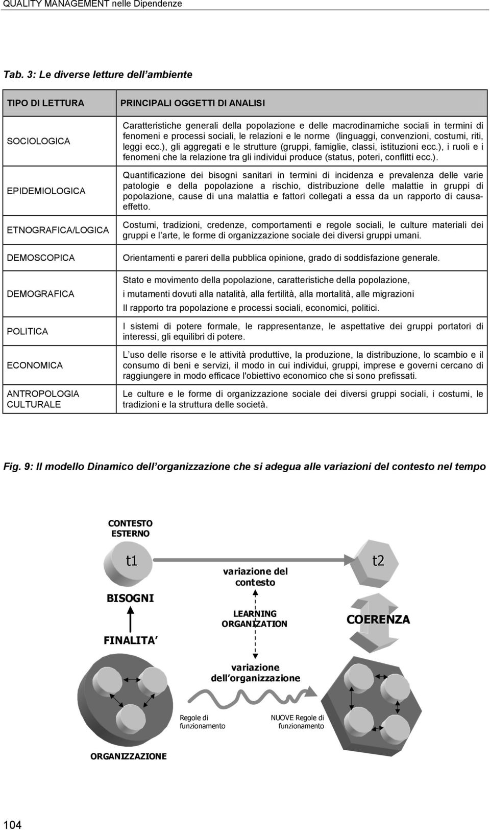 Caratteristiche generali della popolazione e delle macrodinamiche sociali in termini di fenomeni e processi sociali, le relazioni e le norme (linguaggi, convenzioni, costumi, riti, leggi ecc.