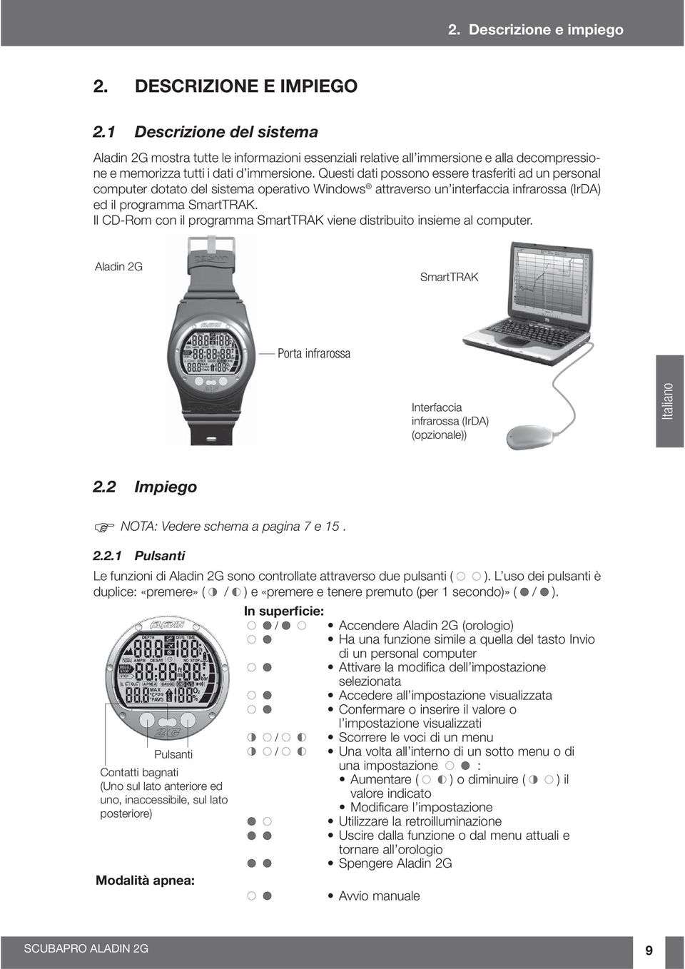 Questi dati possono essere trasferiti ad un personal computer dotato del sistema operativo Windows attraverso un interfaccia infrarossa (IrDA) ed il programma SmartTRAK.