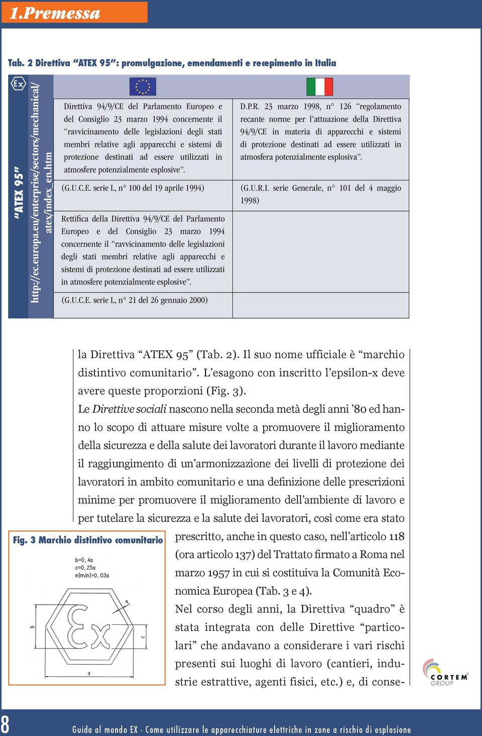 destinati ad essere utilizzati in atmosfere potenzialmente esplosive. (G.U.C.E.