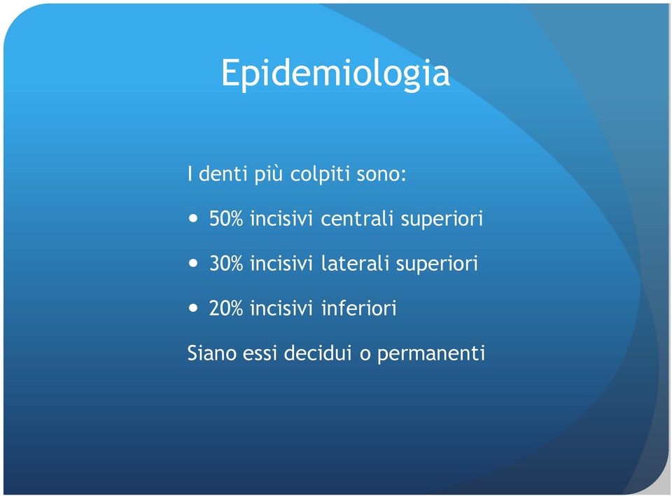 incisivi laterali superiori 20%